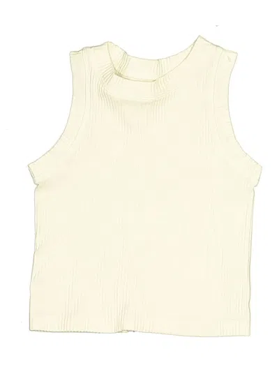 Pre-owned Assorted Brands Kids' Sleeveless T-shirt In Ivory