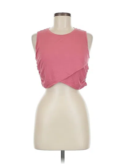 Pre-owned Assorted Brands Sleeveless T-shirt In Pink