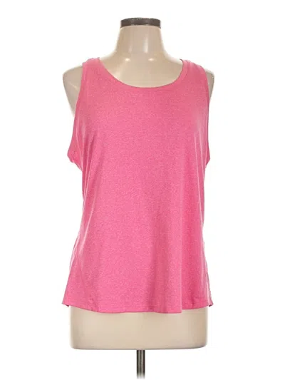 Pre-owned Assorted Brands Sleeveless T-shirt In Pink