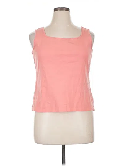 Pre-owned Assorted Brands Sleeveless T-shirt In Pink