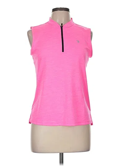Pre-owned Assorted Brands Sleeveless T-shirt In Pink