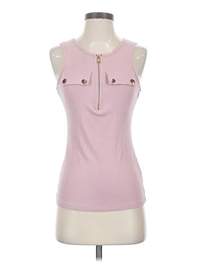 Pre-owned Assorted Brands Sleeveless T-shirt In Pink