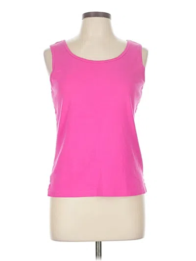 Pre-owned Assorted Brands Sleeveless T-shirt In Pink