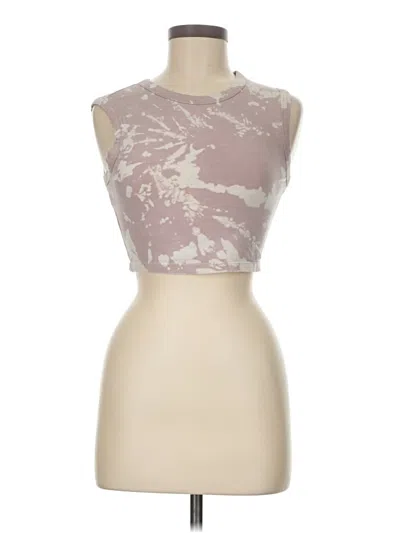 Pre-owned Assorted Brands Sleeveless T-shirt In Pink