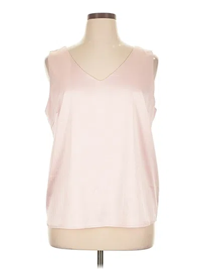 Pre-owned Assorted Brands Sleeveless T-shirt In Pink