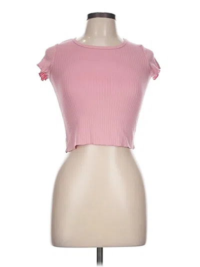 Pre-owned Assorted Brands Sleeveless T-shirt In Pink