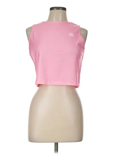 Pre-owned Assorted Brands Sleeveless T-shirt In Pink