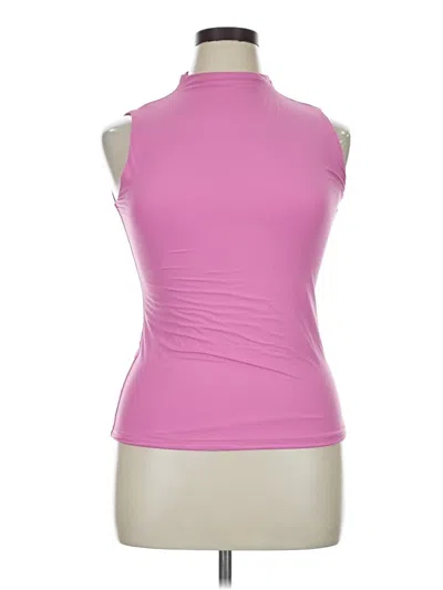 Pre-owned Assorted Brands Sleeveless T-shirt In Pink
