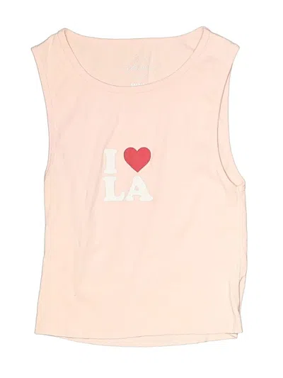 Pre-owned Assorted Brands Kids' Sleeveless T-shirt In Pink