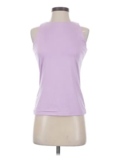 Pre-owned Assorted Brands Sleeveless T-shirt In Purple