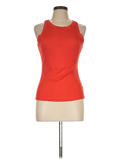 Pre-owned Assorted Brands Sleeveless T-shirt In Red