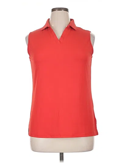 Pre-owned Assorted Brands Sleeveless T-shirt In Red