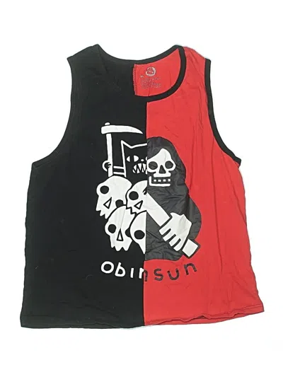 Pre-owned Assorted Brands Kids' Sleeveless T-shirt In Red