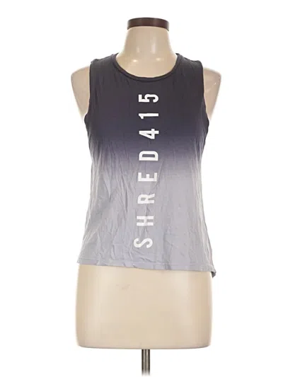 Pre-owned Assorted Brands Sleeveless T-shirt In Silver