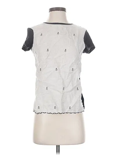 Pre-owned Assorted Brands Sleeveless T-shirt In Silver
