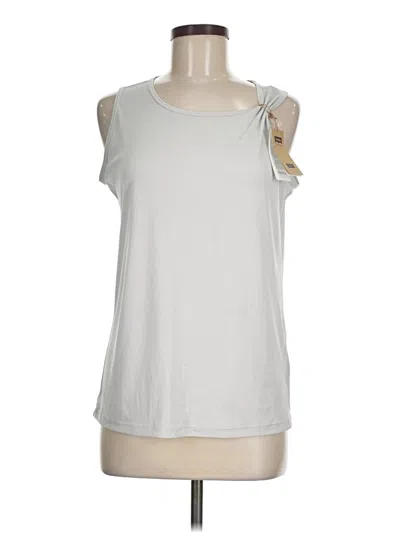 Pre-owned Assorted Brands Sleeveless T-shirt In Silver