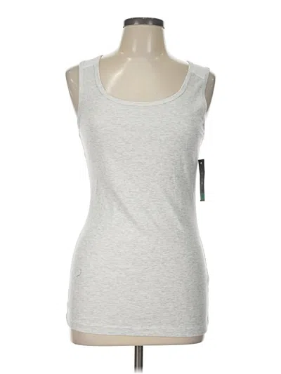 Assorted Brands Sleeveless T-shirt In Silver