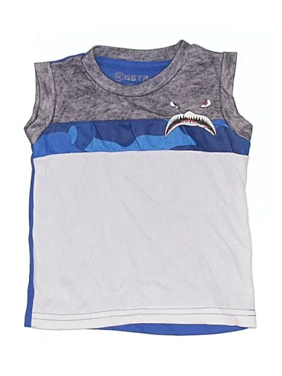 Pre-owned Assorted Brands Kids' Sleeveless T-shirt In Silver