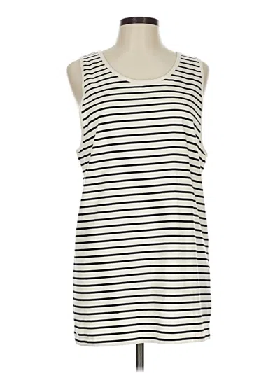 Pre-owned Assorted Brands Sleeveless T-shirt In White
