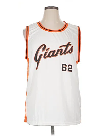 Pre-owned Assorted Brands Sleeveless T-shirt In White