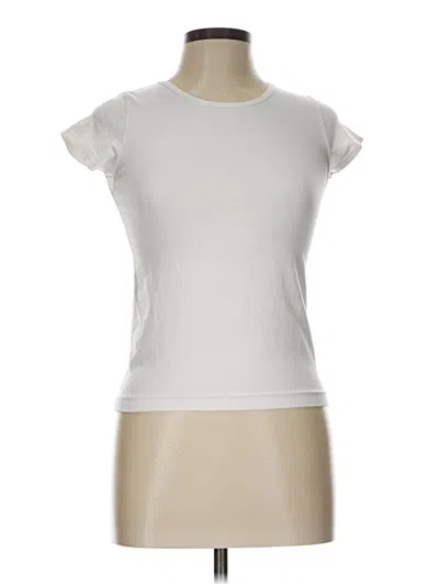 Pre-owned Assorted Brands Sleeveless T-shirt In White