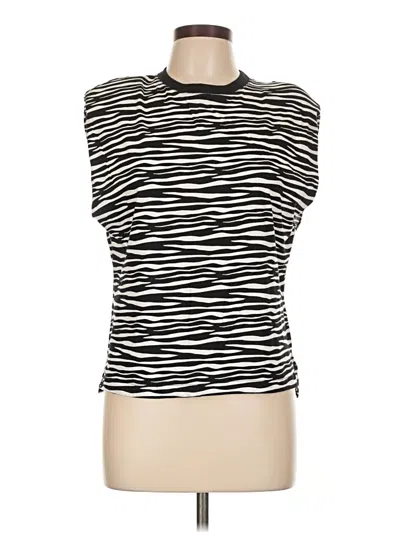 Pre-owned Assorted Brands Sleeveless T-shirt In White