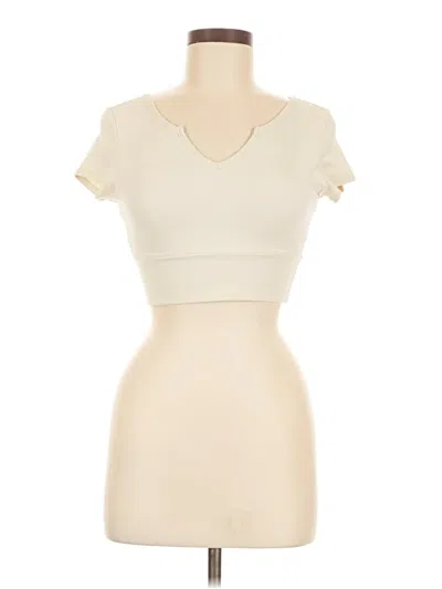 Pre-owned Assorted Brands Sleeveless T-shirt In White