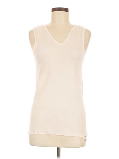 Pre-owned Assorted Brands Sleeveless T-shirt In White
