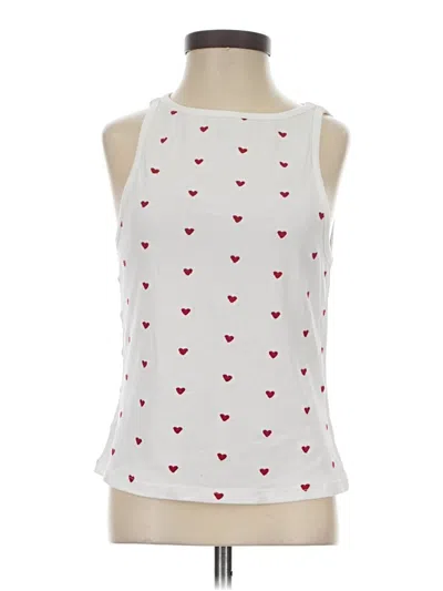 Pre-owned Assorted Brands Sleeveless T-shirt In White