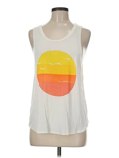 Pre-owned Assorted Brands Sleeveless T-shirt In White