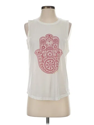 Pre-owned Assorted Brands Sleeveless T-shirt In White