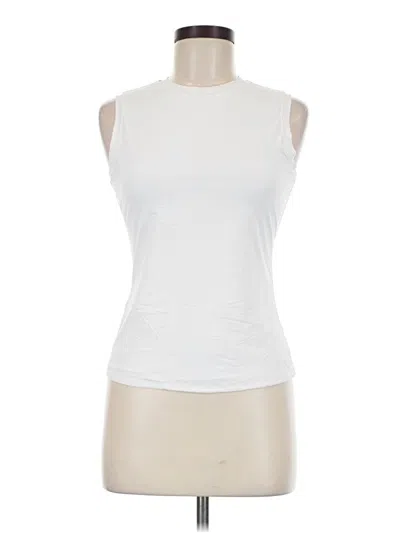 Pre-owned Assorted Brands Sleeveless T-shirt In White