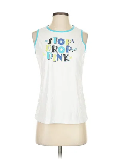 Pre-owned Assorted Brands Sleeveless T-shirt In White
