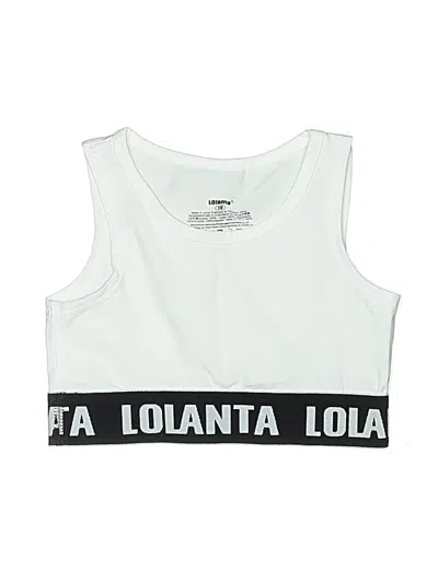 Pre-owned Assorted Brands Kids' Sleeveless T-shirt In White