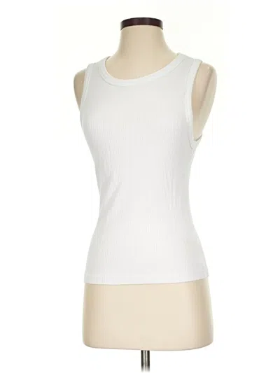 Pre-owned Assorted Brands Sleeveless T-shirt In White