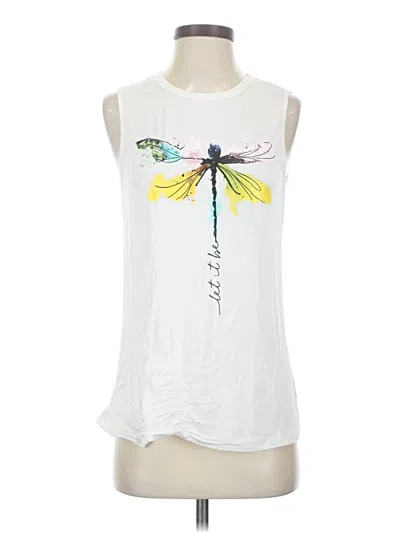 Pre-owned Assorted Brands Sleeveless T-shirt In White