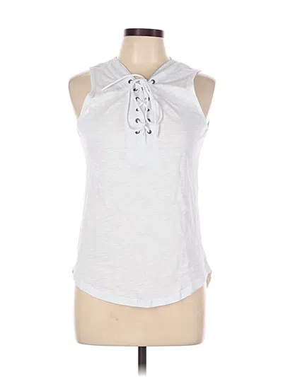 Assorted Brands Sleeveless T-shirt In White