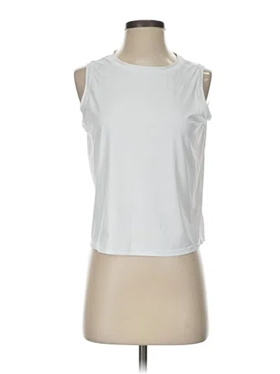 Pre-owned Assorted Brands Sleeveless T-shirt In White