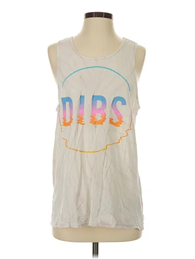 Pre-owned Assorted Brands Sleeveless T-shirt In White