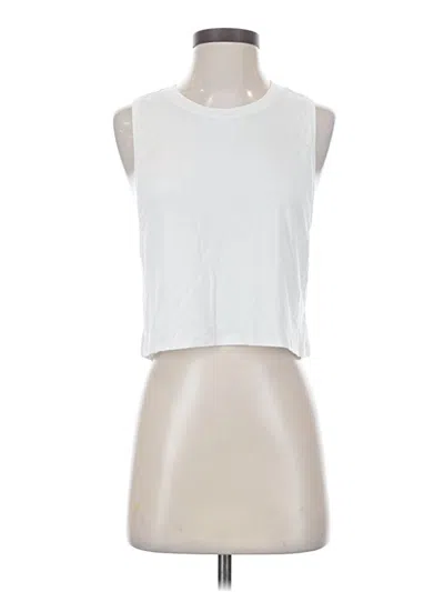 Pre-owned Assorted Brands Sleeveless T-shirt In White