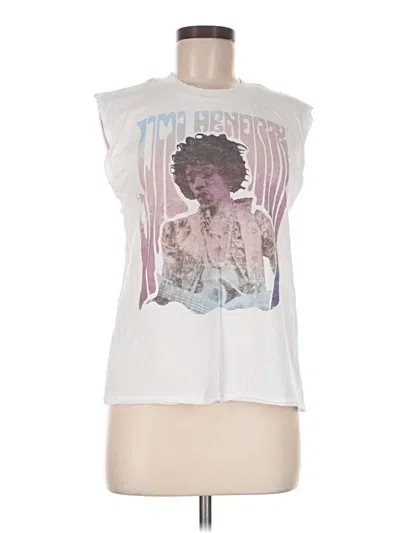 Pre-owned Assorted Brands Sleeveless T-shirt In White