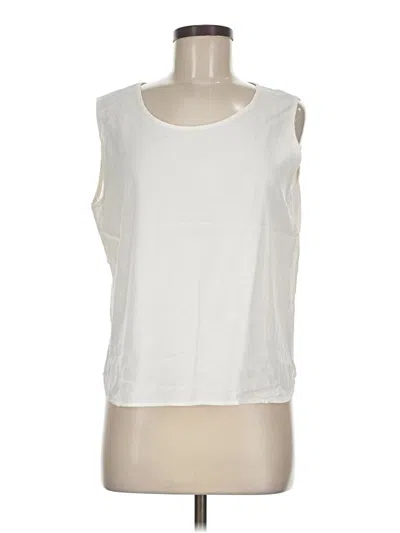 Pre-owned Assorted Brands Sleeveless T-shirt In White