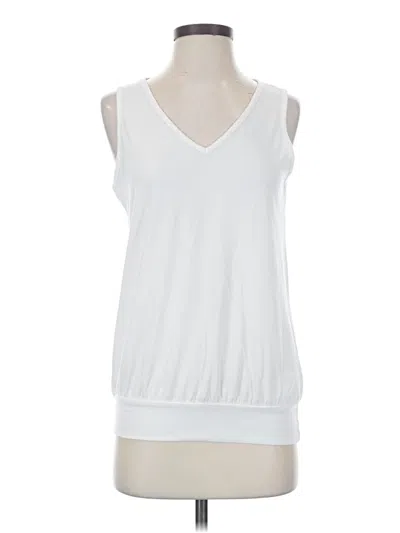 Pre-owned Assorted Brands Sleeveless T-shirt In White