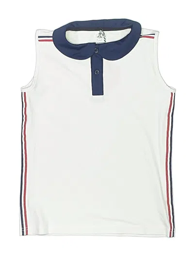 Pre-owned Assorted Brands Kids' Sleeveless T-shirt In White
