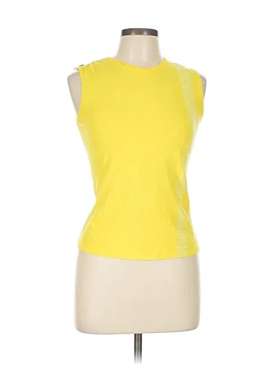 Pre-owned Assorted Brands Sleeveless T-shirt In Yellow