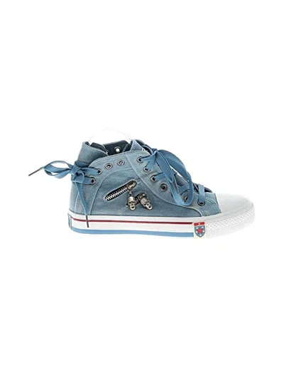 Pre-owned Assorted Brands Sneakers In Blue