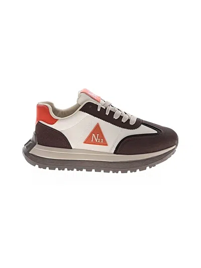 Pre-owned Assorted Brands Sneakers In Brown