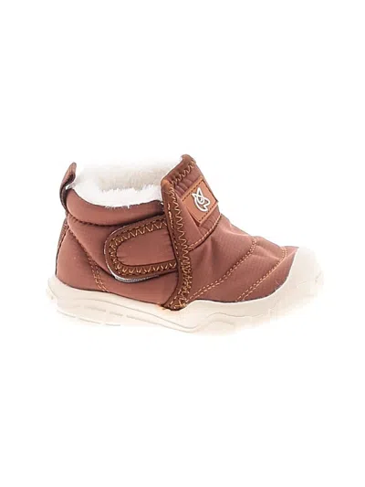 Pre-owned Assorted Brands Kids' Sneakers In Brown