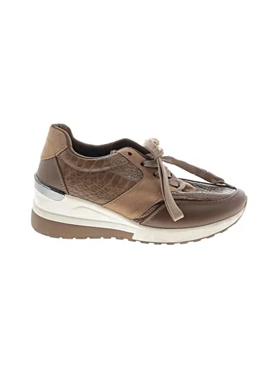 Pre-owned Assorted Brands Sneakers In Brown