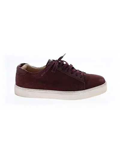 Pre-owned Assorted Brands Sneakers In Burgundy